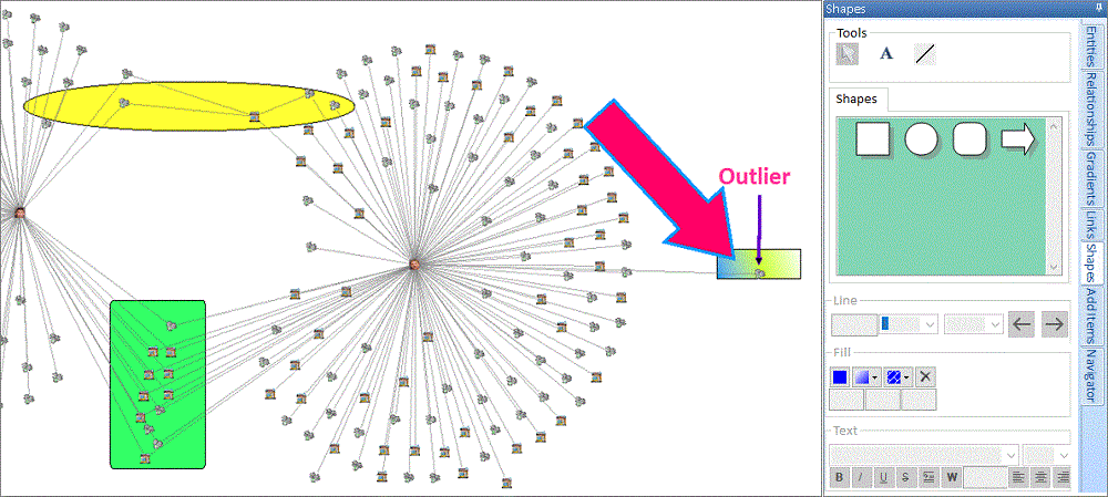 Add Text, Lines, Boxes and Arrows to Visualizer Diagrams